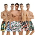 thumbnail image 4 of WOLLED Father Son Matching Swim Trunks, Matching Swim Shorts, Dad Son Matching Swim Trunks, 4 of 10