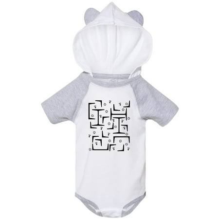 

Inktastic Dark Steel Pattern Gift Baby Boy or Baby Girl Bodysuit