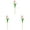 A*3, variant on Z52LingLing Decoration Realistic PU Artificial Tulips Faux Silk Flower Bouquets Soft Velvet Touch (Wine Red)