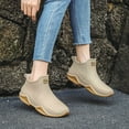 thumbnail image 2 of Chaussures de Pluie pour Femmes Confortables Pare-Chocs Temps Froid Non Polyvalentes Chaussures d'Extérieur Hommes Espadrilles de Pluie Durables Semelle Épaisse Antidérapante pour Femmes Chaussures en Caoutchouc pour Femmes pour la Pluie, 2 of 9