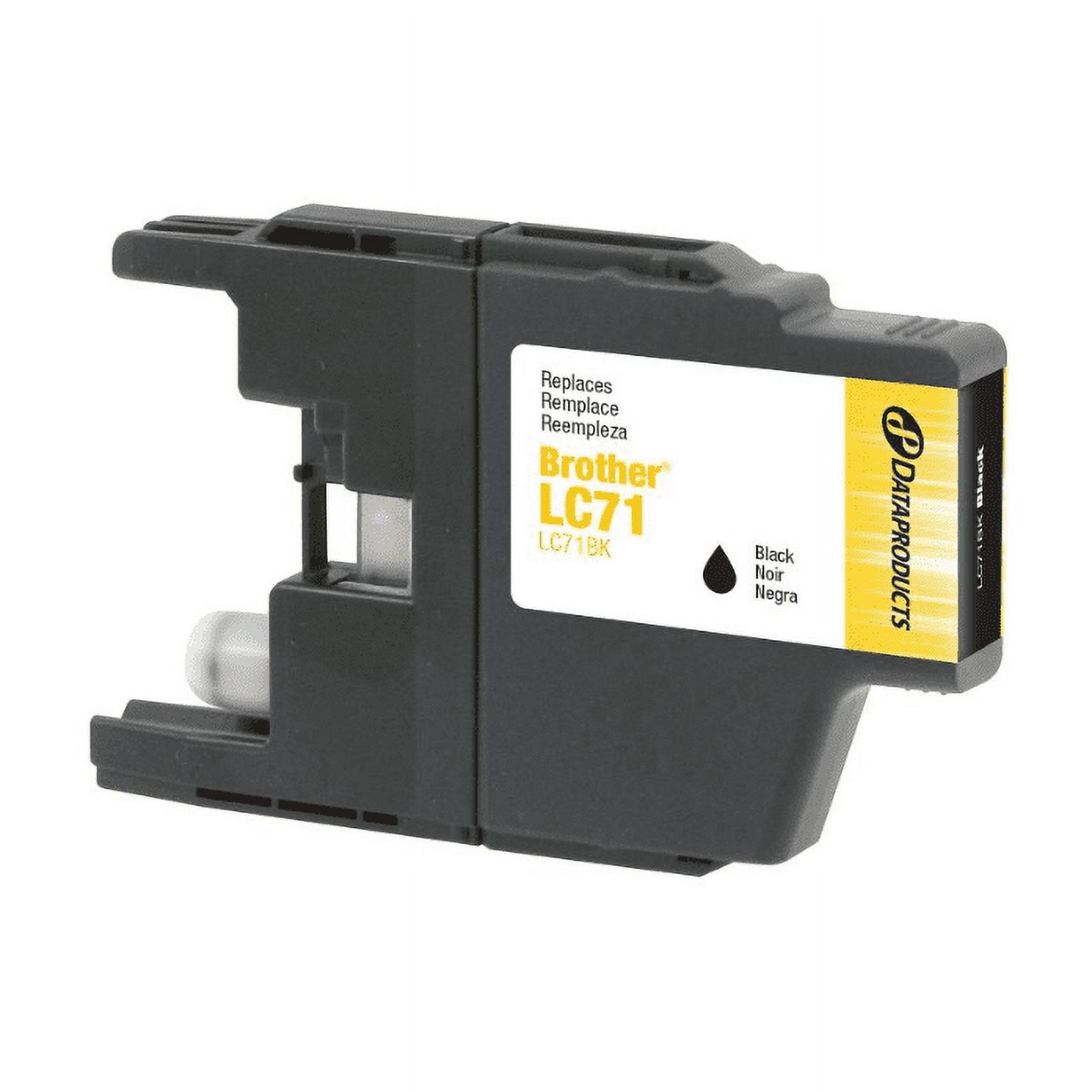 Dataproducts Standard Ink Cartridge Compatible with Brother LC 71 Series, Black - image 2 of 3