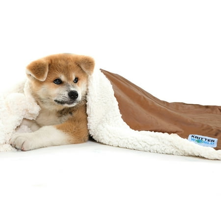 KritterWorld Pet Dog Cat Puppy Kitten Reversible Blanket Throw 45 x30