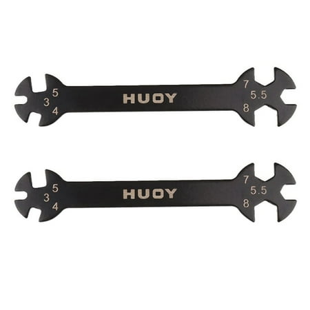 

2X Multifunction 6 in 1 RC Tool Wrench 3/4/5/5.5/7/8MM for Turnbuckles & Nuts