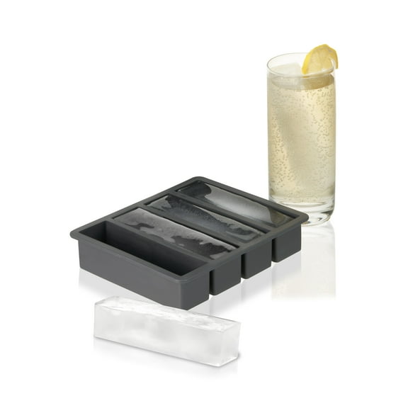 Viski Highball Ice Cube Tray with Lid for Highball Cocktails Man Cave Gifts