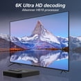 thumbnail image 3 of H20PRO Boîtier Convertisseur TV Numérique Wi-Fi 2.4G&5G 6K HD Quadricœur CPU TV Décodeur Compatible pour Android 10.0, 3 of 9