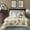 King Khaki#5, variant on Cotton Bedding Set 7 Piece Printed Cotton Twill Comforter Set Khaki King,Comforter Set