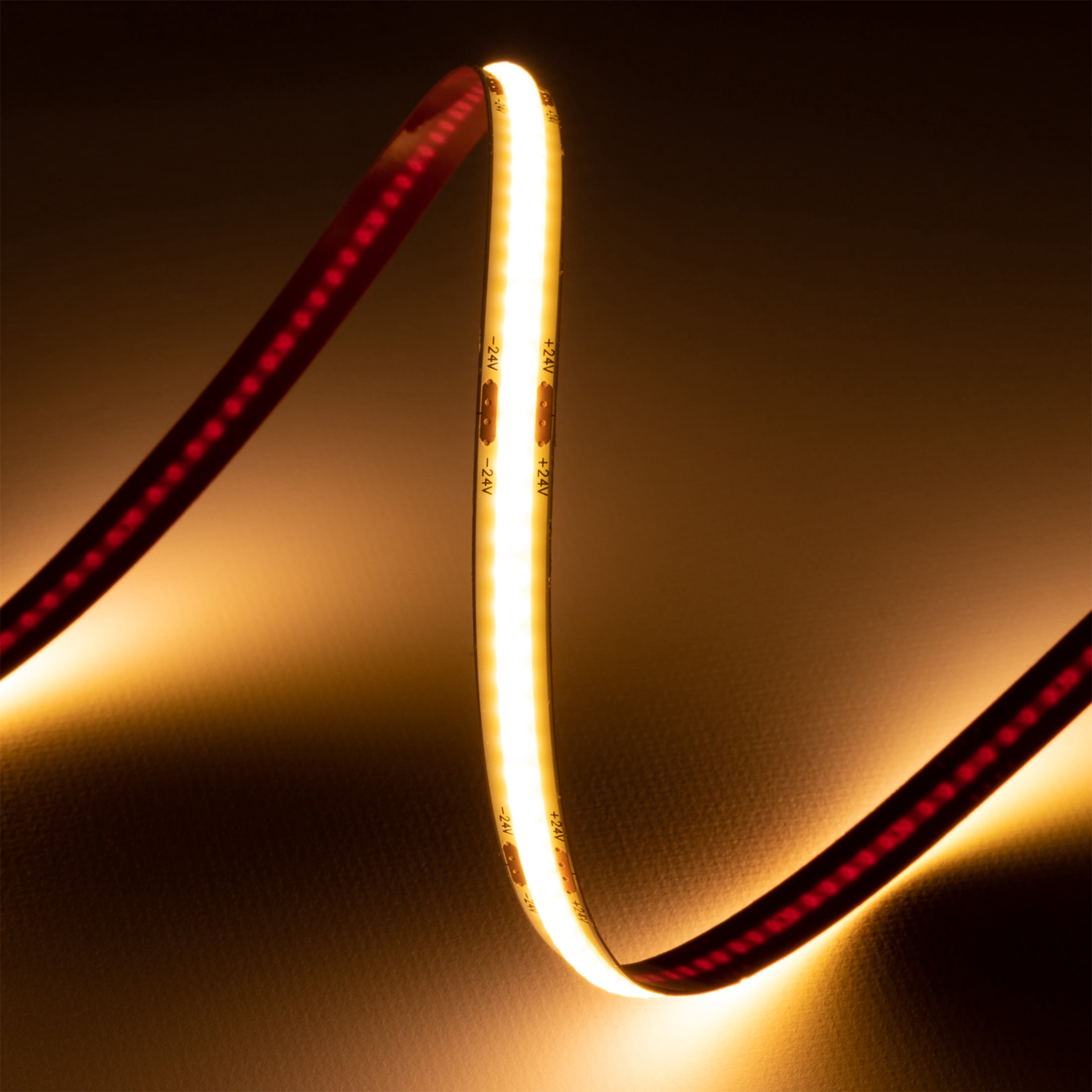 Better Homes & Gardens Plug-In 16.4FT Warm White COB LED Tape Light for Indoor Use