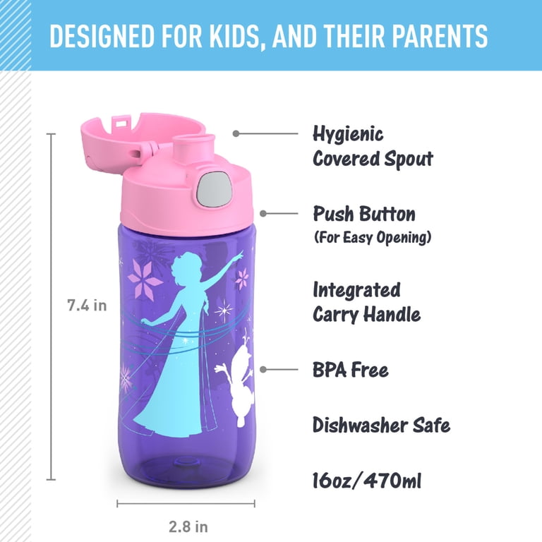Thermos Kids Water Bottle, Frozen, 16 oz photo 3