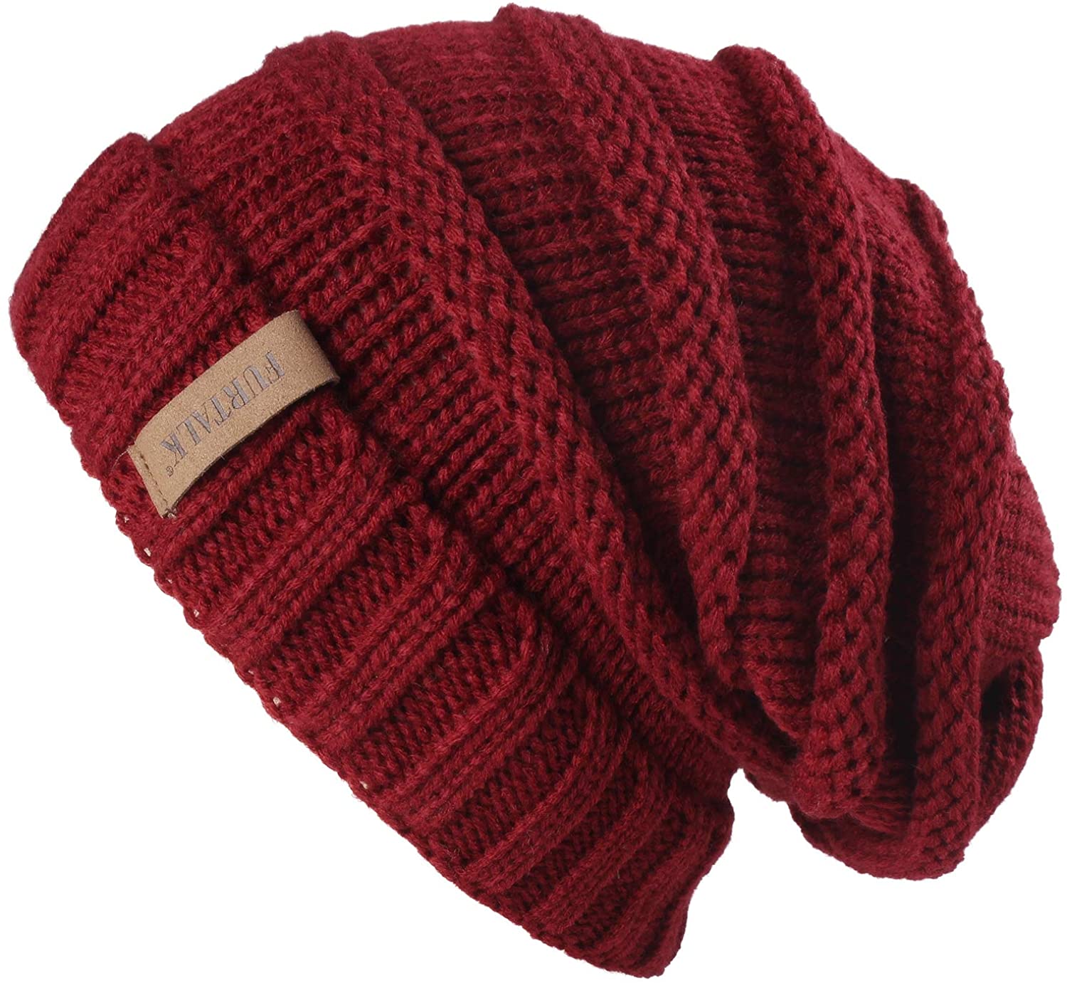 Knitted Winter Slouchy Beanie Hat 