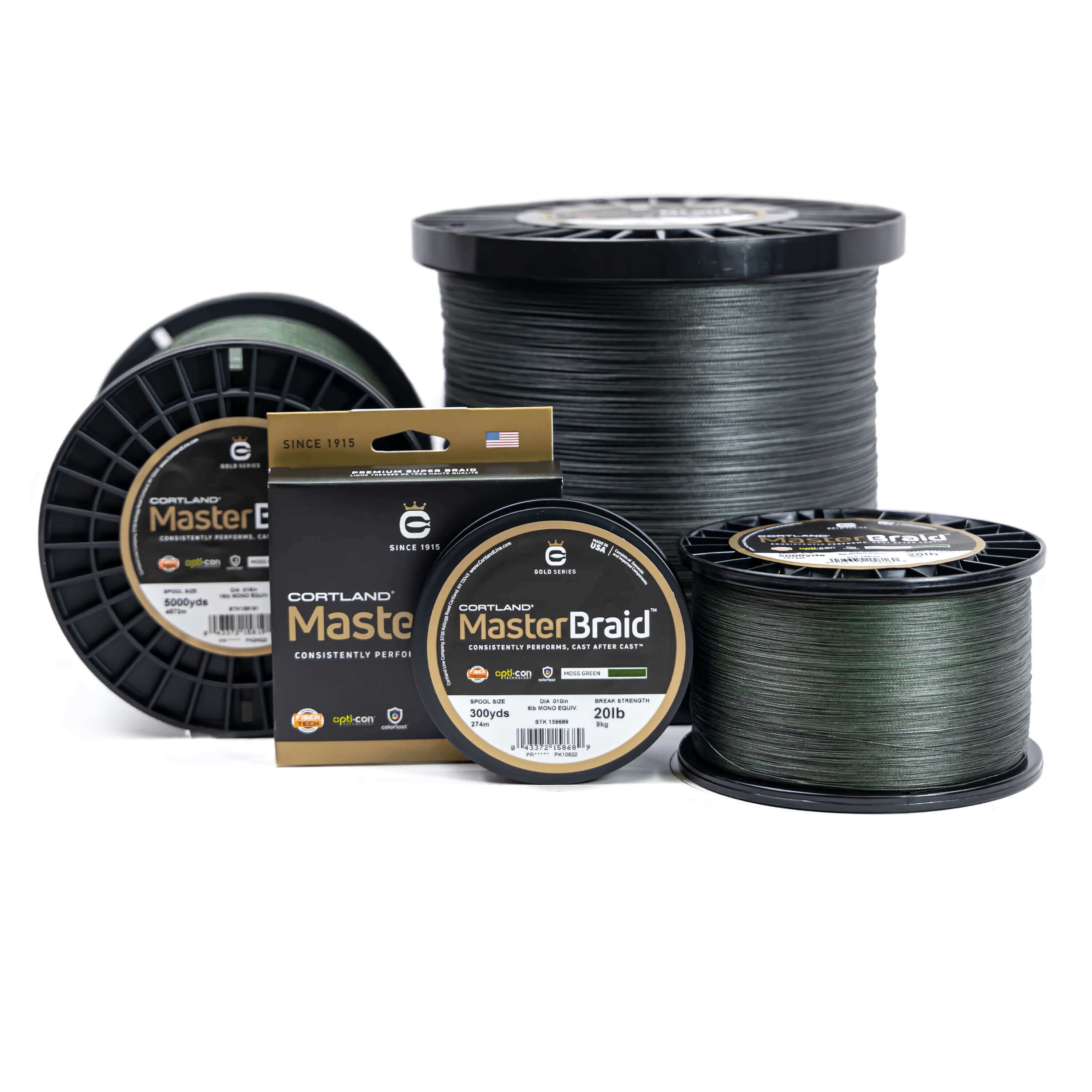 Master Braid Moss Green 65 150 Yards