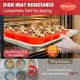 thumbnail image 6 of Walfos Silicone Muffin Pan - 12 Cups Regular Silicone Cupcake Pan, Non-stick Silicone Great for Making Muffin Cakes, Tart, Bread - BPA Free and Dishwasher Safe, 6 of 8