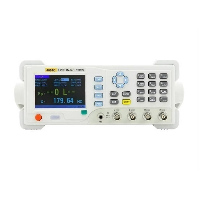 4090 Digital LCR Meter Desktop Capacitance Resistance Impedance Inductance Measure Instrument Electric Bridge Component ,Easy to Use