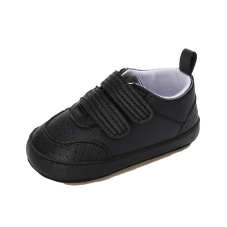 POIUYTR Baby Boys Girls High Top Sneakers Soft Soles Anti Skid Infant Ankle Shoes Toddler Prewalker First Walking Crib Shoes