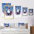 thumbnail image 4 of Designart Christmas Snowman Playing Drumset Traditional Framed Wall Art, 4 of 4