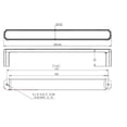 thumbnail image 2 of Richelieu BP770192195 7-9/16" Center To Center Handle Cabinet Pull From The Expression, 2 of 2