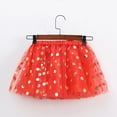 thumbnail image 5 of NOLDARES Toddler Baby Girl Tutu Tulle Layered Ruffle Skirt for Little Gig Girls 6 Months-10T(Red,2-4 Years), 5 of 5