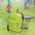 thumbnail image 3 of Mochila de pesca Silla de mochila libre, mochila con taburete, silla de camping y mochila, silla plegable para camping, picnic, , senderismo, , VERDE, 3 of 7
