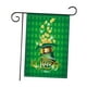 thumbnail image 3 of Bandera de jardín vertical para el Día de San Patricio, sombrero de duende para exteriores Estilo C, 3 of 9