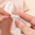thumbnail image 4 of 150Pcs Flower Claw Cup Rhinestones Flower Sew on Rhinestone Flatback Buttons Jewelry Flower Crystal Accessory for Jewelry Making, 4 of 6