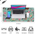 thumbnail image 5 of Long Mouse Pads for Desk,Dachshund and Flower Desk Mats on Top Of Desks, Desk Mouse Pad Extra Large with 3mm Non-Slip Base and Stitched Edge for Gaming,Office,Work,Home 35.4"x15.7", 5 of 6
