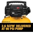 thumbnail image 4 of DEWALT Compresseur d'Air pour Crêpes 6 Gallons, 165 PSI (DWFP55126), 4 of 7