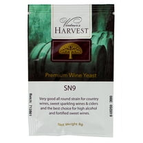 Vintner's Harvest Wine Yeast - SN9 8g treats 23L White & Country up to 18% ABV