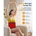 thumbnail image 3 of Almohadilla de terapia de luz roja SHEVIEW 360 LED para aliviar el dolor corporal, 3 of 7