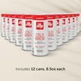 thumbnail image 4 of Illy Cold Brew Coffee, Ready-to-Drink, Classico, 100% Arabica, 12 Pack, 4 of 5