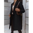 thumbnail image 3 of Abrigo De Lana Con Solapa Para Mujer Otoño E Invierno., 3 of 8