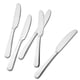 thumbnail image 2 of Cuchillos de mesa Hiware Good de acero inoxidable, 23 cm, 12 unidades, 2 of 7