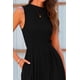 thumbnail image 5 of Mono Enterizo PRETTYGARDEN sin Mangas con Cuello Simulado Negro M, 5 of 8