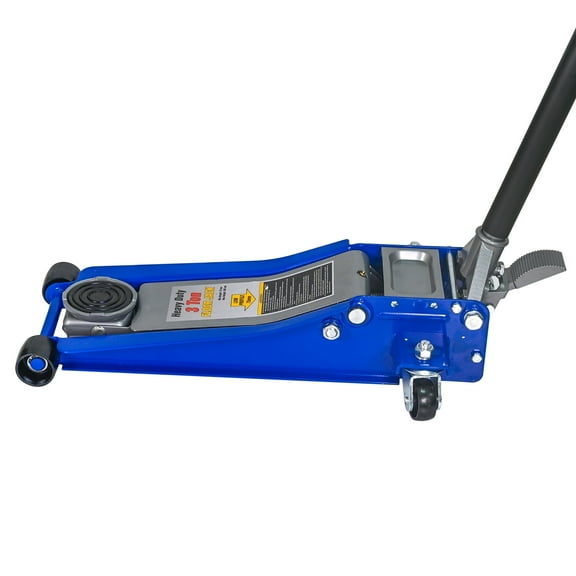 ARTMAN 3 Ton Low Profile Floor Jack, Dual Piston Hydraulic Pump, Heavy Duty All Steel Construction, Lifting Range 2.95"-19.88", Use for Car, SUV, Mini RV, Light Truck, Blue