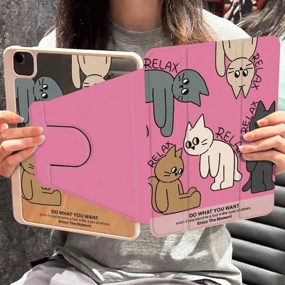 Tuohive Protective Case for iPad Pro 12.9 Gen5/6 25s A16 Gen11th Air2 Air4/Air5 Air 11 Air 13 Inch Gen7 Gen8 Gen9 10th Gen M4 24s Pro11 M2 Air6 M3 Air7 Mini4/5/6