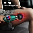 thumbnail image 2 of For Massage Gun 5 Heads Red LCD Percussion Massager Muscle Relaxing Therapy Tissue CA, 2 of 5