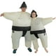 thumbnail image 4 of Traje de luchador de sumo inflable para adultos, 150-195 cm, disfraz de lucha libre para festivales, fiestas y actuaciones, sin batería, tamaño y color aleatorio., 4 of 8