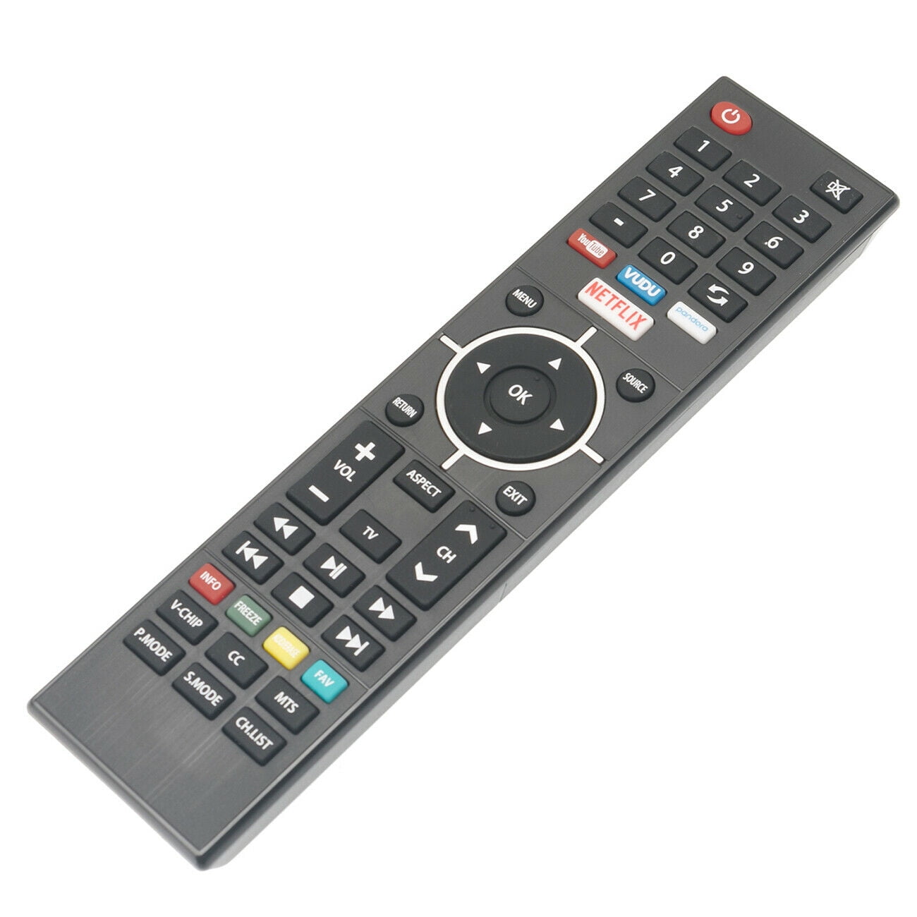 New Remote Control fit for Proscan TV with Vudu Netflix Youtube