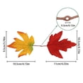 thumbnail image 2 of Clearance Sale! Artificial Maple Leaves Fall Leaves Thanksgiving Day Autumn Decorations Wedding Parties Props Party Table Decor Crafts Artificial Flowers（50PC）, 2 of 8