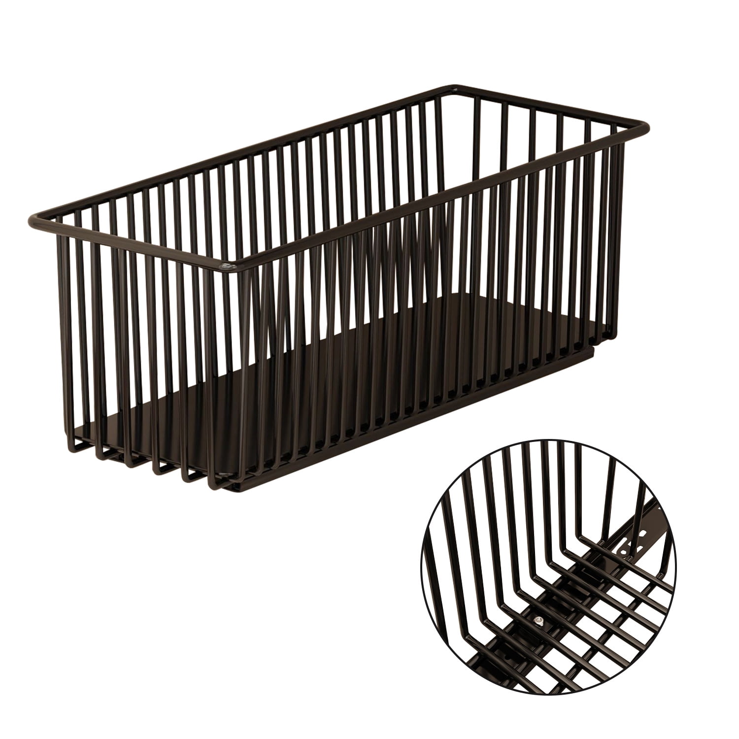 2025 New 2 Pack Pull Out Cabinet Organizer, Multifunctional Sliding Shelves, Sturdy Carbon Steel Roll-Out Drawers For Kitchen Cabinet Pantry Bathroom Under Sink