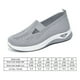 thumbnail image 2 of Zapatillas de deporte de moda transpirables zapatos de trabajo informales cómodos zapatos ortopédicos antideslizantes con soporte para arco para mujeres, 2 of 9