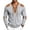 Gray, variant on Mens Lace Up Shirt Medieval Viking Tunic Henley Long Sleeve Waffle Texture Top Loose Fit Casual Pullover for Men Gothic Renaissance Costume Blue L