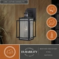 thumbnail image 5 of Vaxcel Hyde Bronze Motion Sensor Dusk to Dawn Outdoor Mission Wall Light, 5 of 10