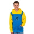 thumbnail image 4 of Despicable Me Hoodie Men's Minion Full-Zip Costume Hooded Sweatshirt, 4 of 5