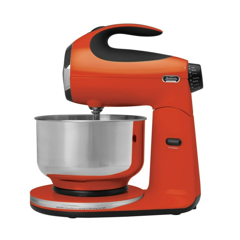 Sunbeam Heritage Series 350-Watt Stand Mixer, Tangerine Orange