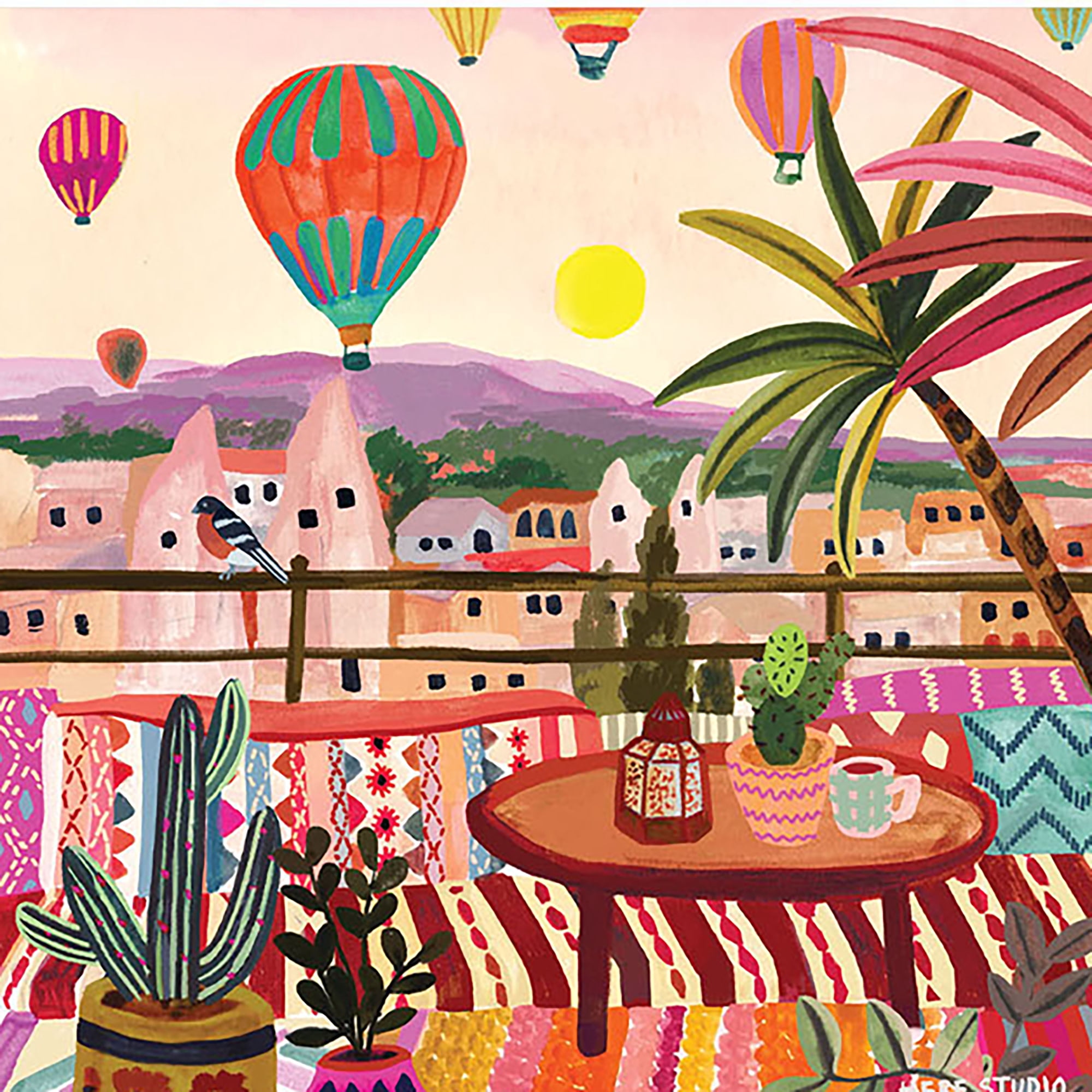 Brea Reese: Scratch Art Paper Pad - Joyful Landscapes - 12 Sheets, 6 Guided Designs, Metallic Accents, Dual-Tip Stylus, Brush, 8x8" Pages, Adult Craft