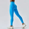 thumbnail image 5 of Pantalones de Yoga para mujer, sensación desnuda, velocidad de carrera, levantamiento de glúteos secos, pantalones de Fitness de cintura alta, pantalones ajustados de gimnasio con realce, 5 of 5
