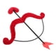 thumbnail image 3 of Set de arco y flecha de Cupido para San Valentín, mini set de arco y flecha, disfraz de Halloween para San Valentín, recuerdo de fiesta de cosplay, accesorios de fotografía para eventos románticos., 3 of 5