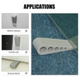 thumbnail image 2 of Raindrops 6 pcs  Door Stop Stoppers Security Door Wedge Stopper Finger Safety Security Door Stops, 2 of 8