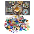 thumbnail image 3 of Cateissary Irregular Porcelain Mosaic Making Ceramic Mosaic Tiles Crafts DIY Wall Art Artesanía, 3 of 6
