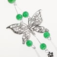 thumbnail image 4 of Horquilla para el cabello Yinane con borlas de mariposa verde, 4 of 8