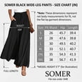 thumbnail image 5 of SOMER Pants for Women Flowy Dressy Casual Elastic High Waist Wide Leg Palazzo Pants with Pocket BeigeSummer, 5 of 8